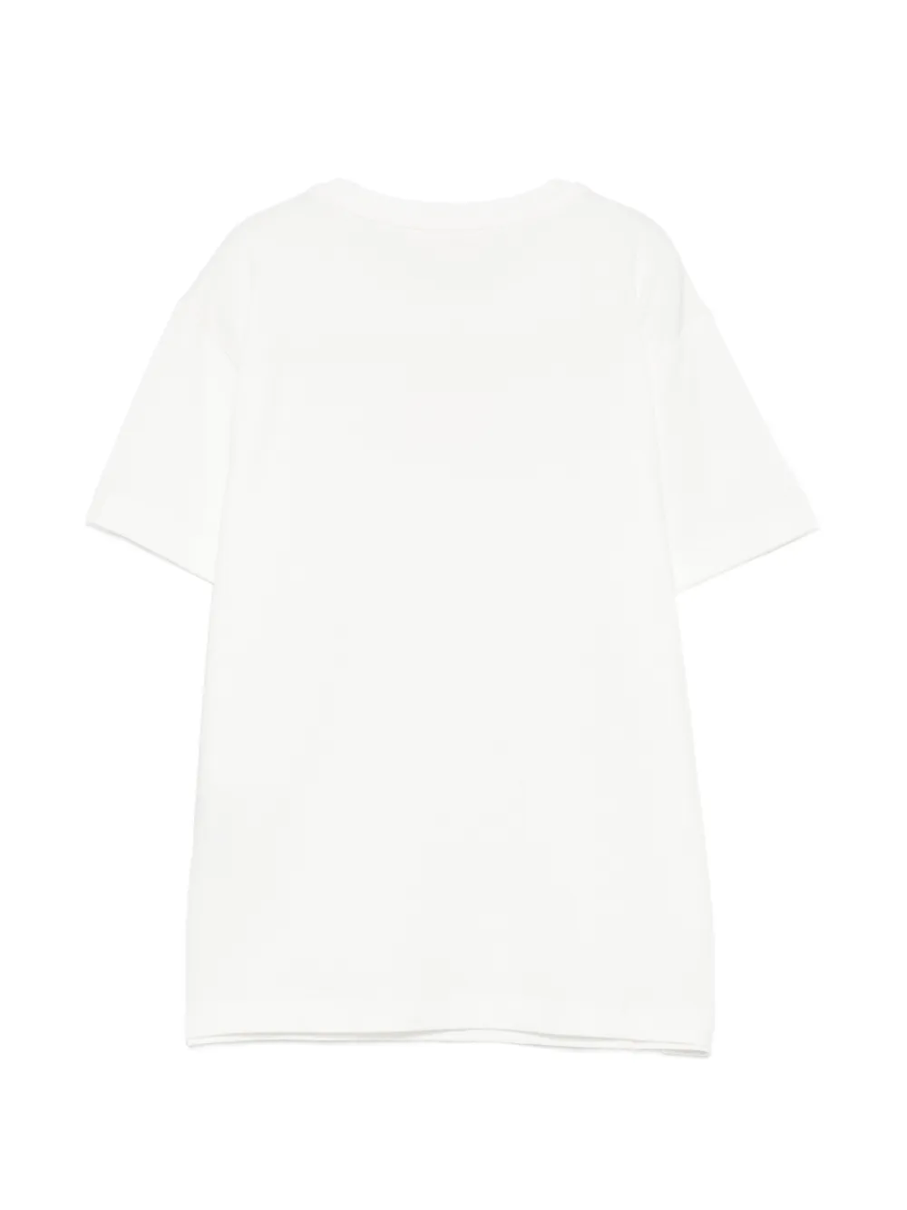 Elisabetta Franchi Kids T-shirt met geborduurd logo Wit