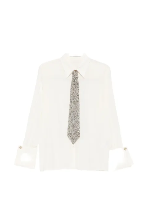 SIMONA CORSELLINI button-up wide-cuff shirt