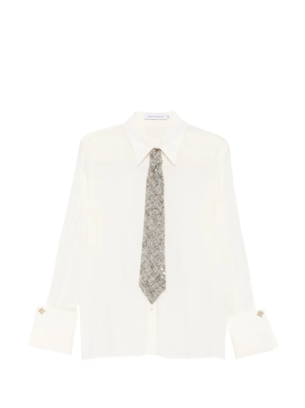 SIMONA CORSELLINI button-up wide-cuff shirt