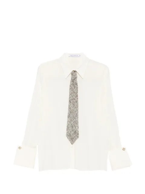 SIMONA CORSELLINI button-up wide-cuff shirt
