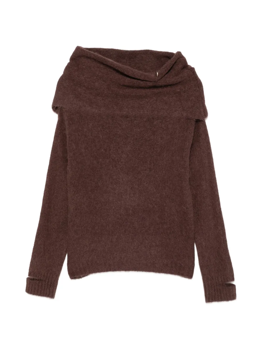 SIMONA CORSELLINI safety-pin sweater