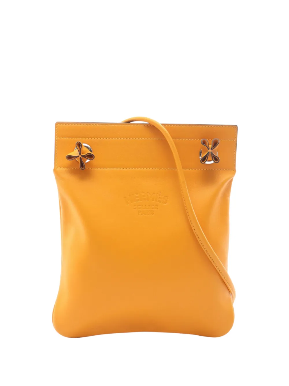 Hermès Pre-Owned 2018 Mini Swift Aline Bag crossbody bag - Arancione