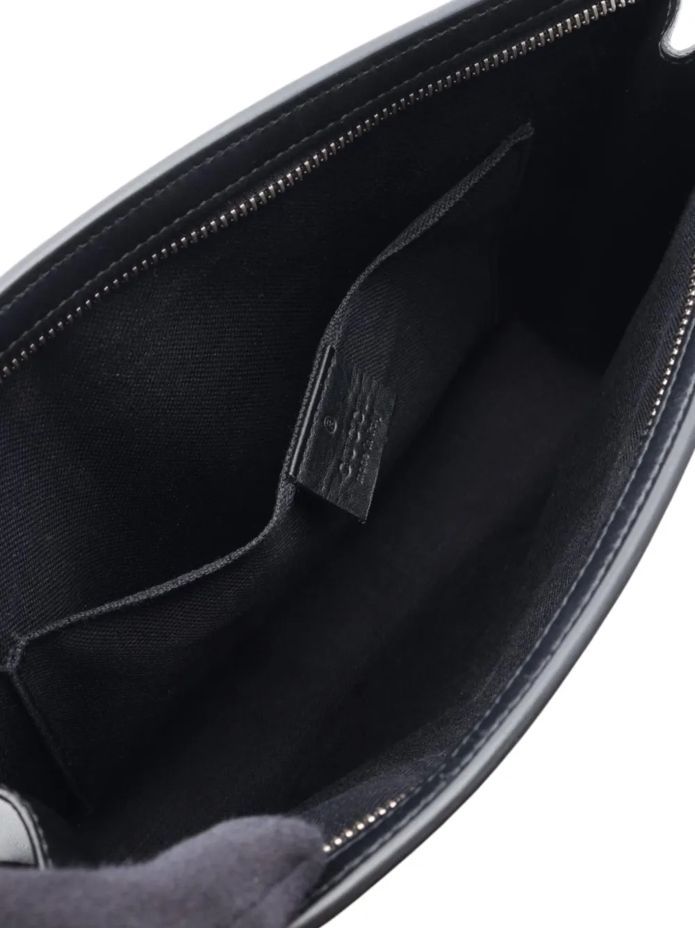 Gucci Pre-Owned 2000-2015 GG Supreme Web clutch Zwart