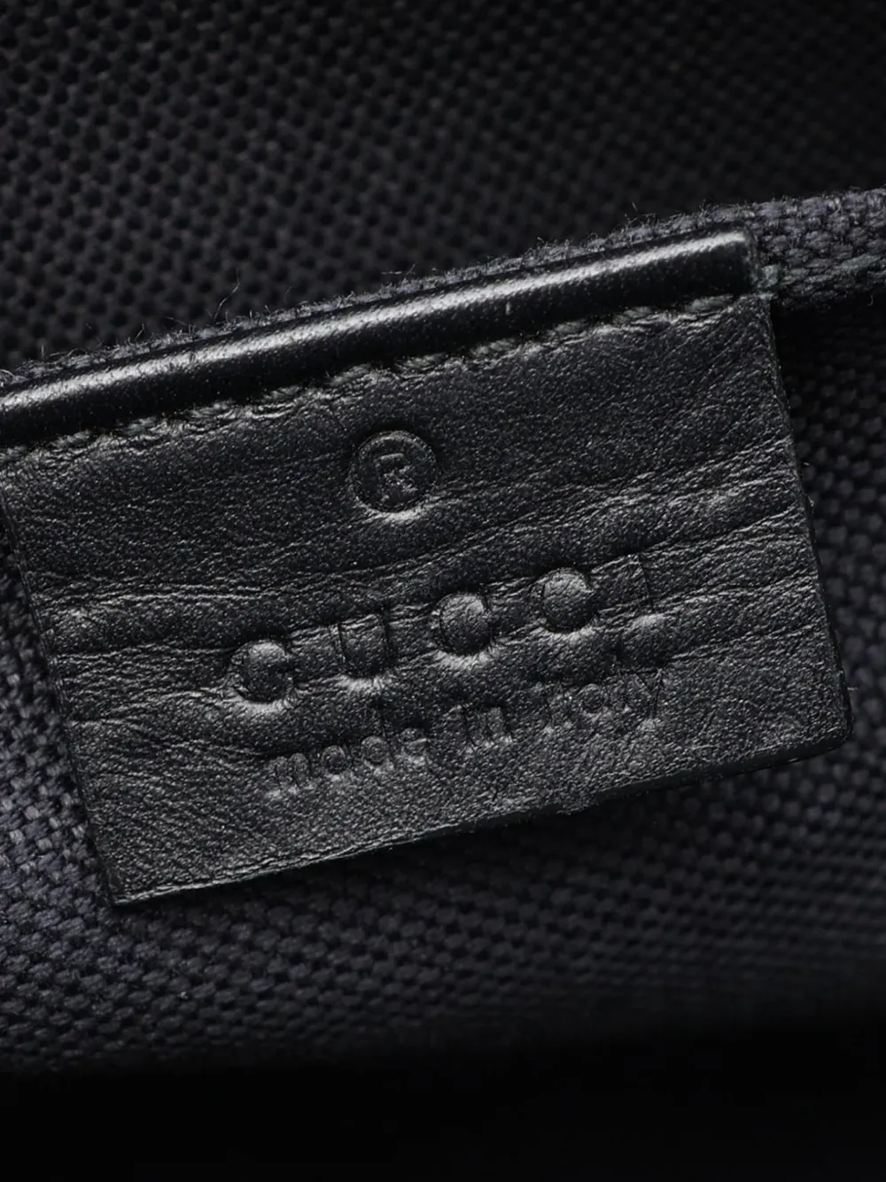 Gucci Pre-Owned 2000-2015 GG Supreme Web clutch Zwart