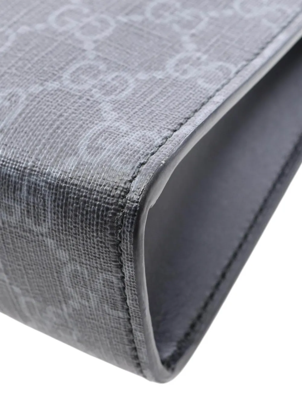 Gucci Pre-Owned 2000-2015 GG Supreme Web clutch Zwart