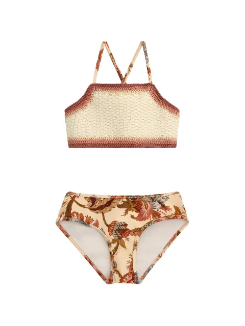 ZIMMERMANN Kids Aster crochet bikini