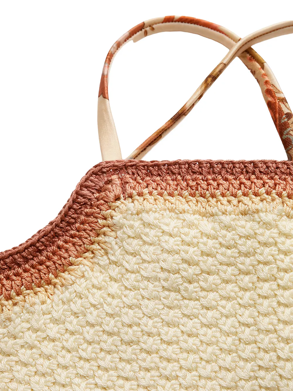ZIMMERMANN Kids Aster crochet bikini Beige