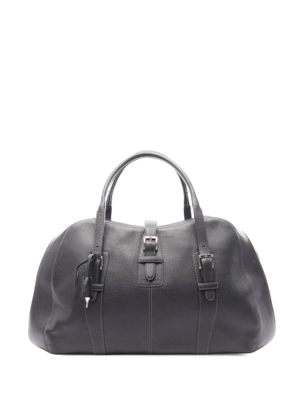Loewe Pre-Owned 2000-2010 große Senda Boston-Tasche aus Leder mit Handtasche - Schwarz