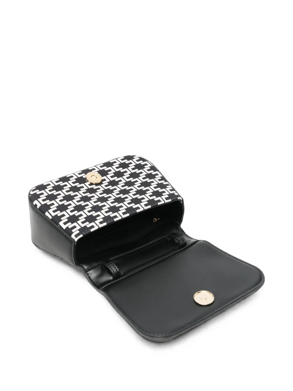 Elisabetta Franchi Kids Heuptas met monogram-print Zwart