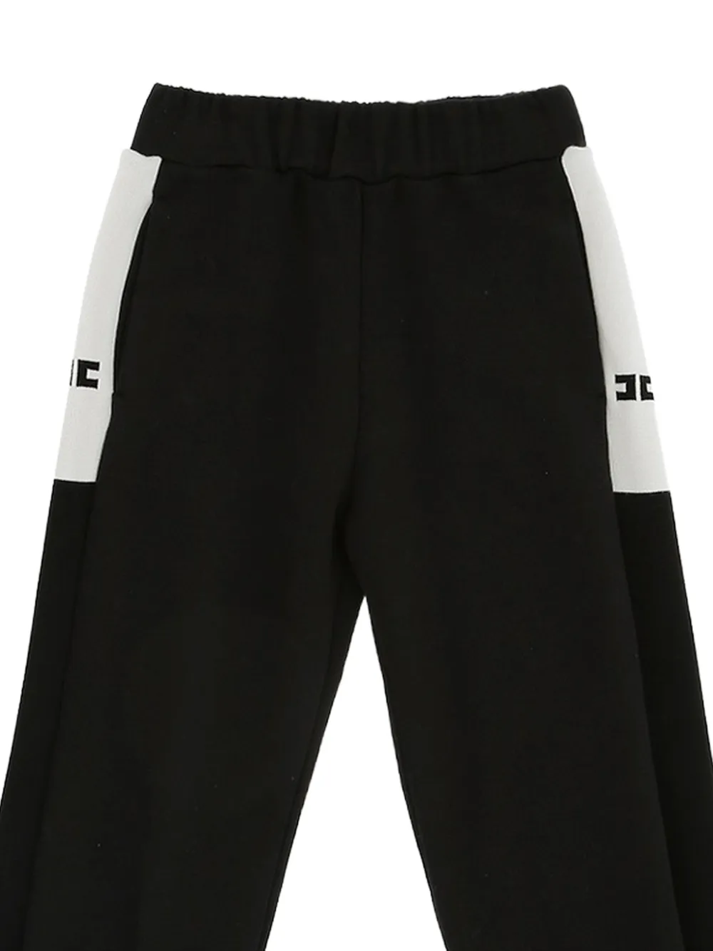 Elisabetta Franchi Kids Trainingsbroek met logoprint Zwart