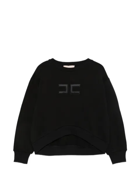 Elisabetta Franchi Kids logo-patch sweatshirt