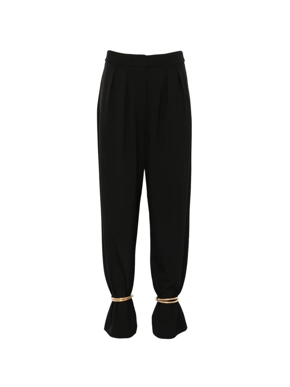 SIMONA CORSELLINI anklet-detail trousers