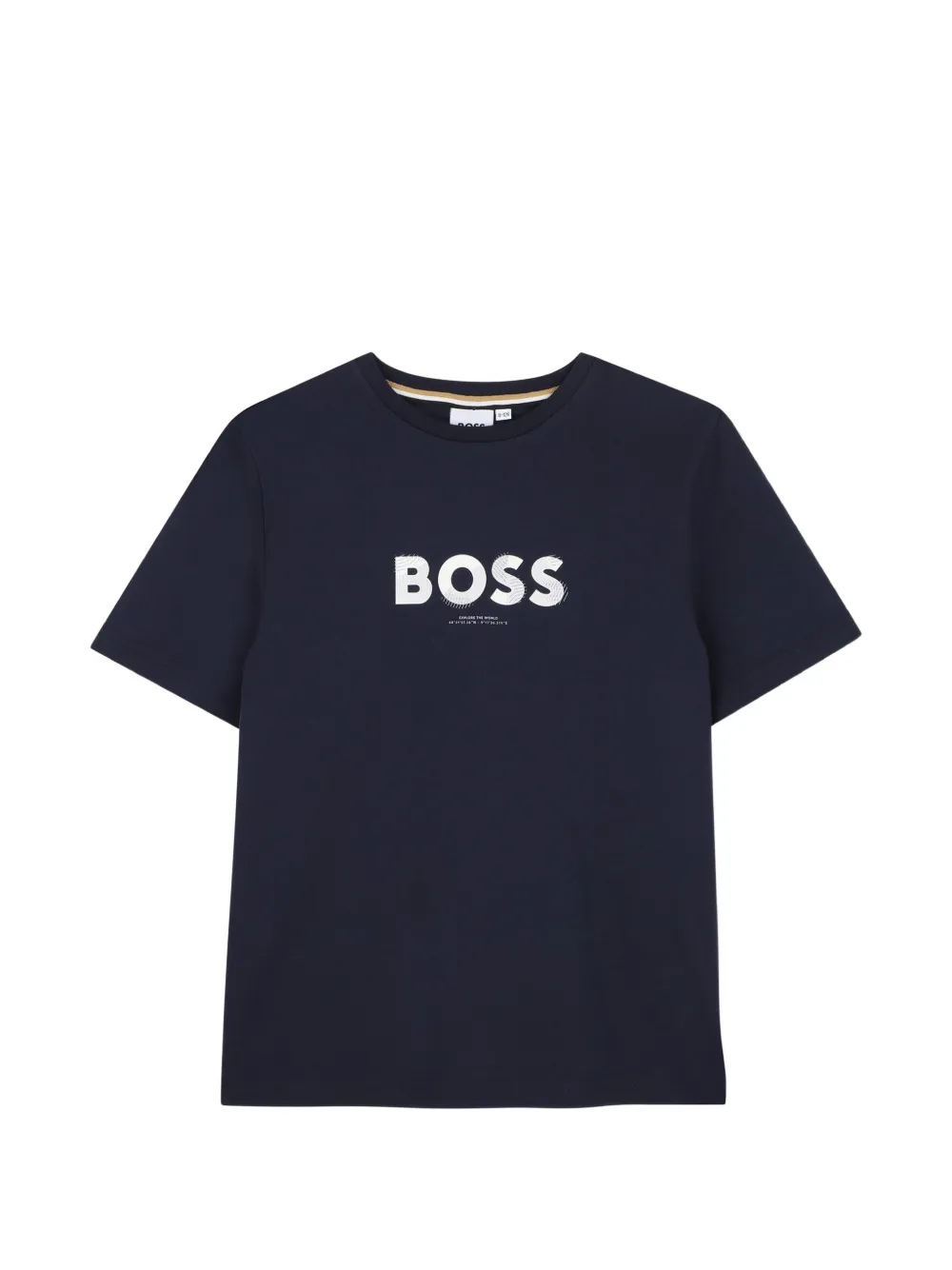 BOSS Kidswear T-shirt con stampa - Blu