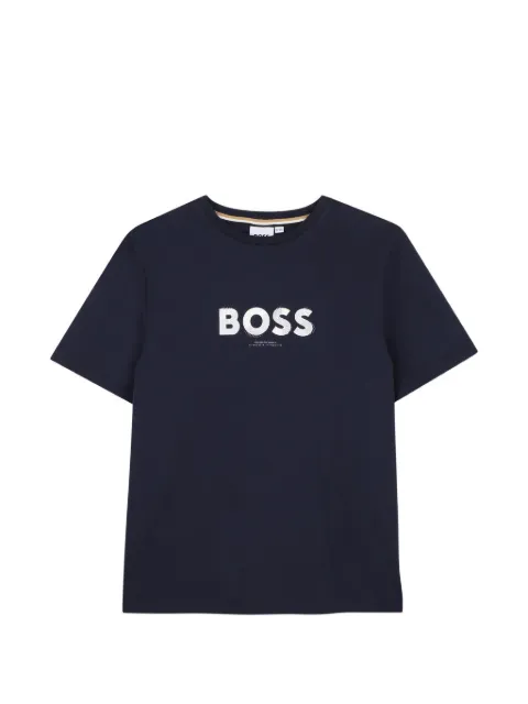 BOSS Kidswear logo-print short-sleeve T-shirt