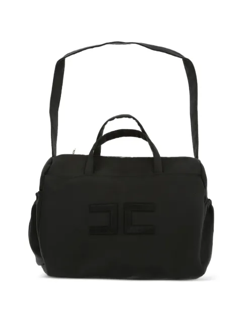 Elisabetta Franchi Kids logo-patch changing bag
