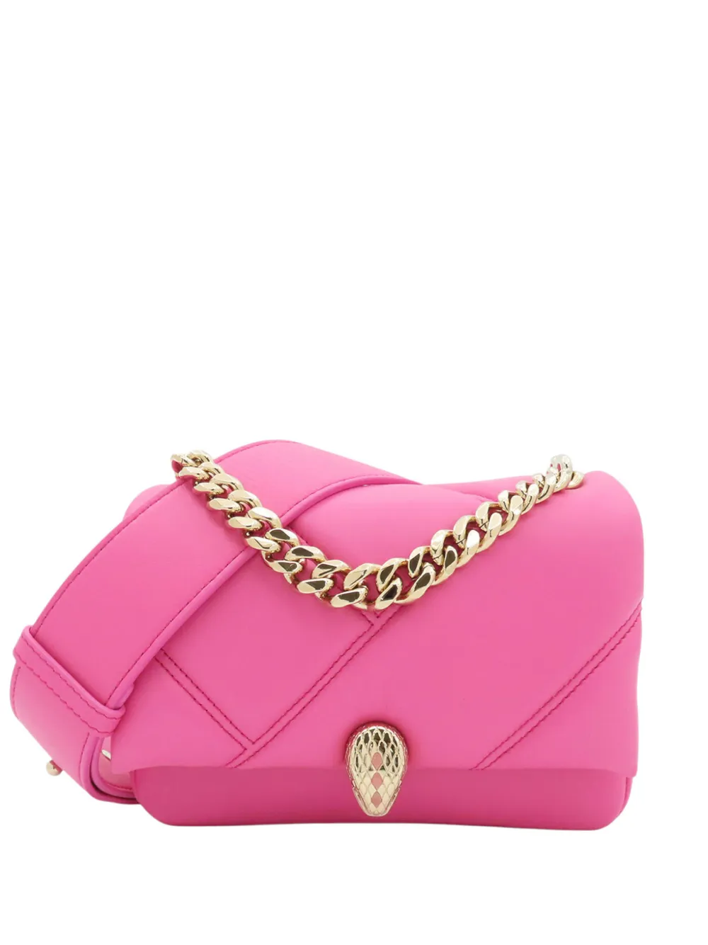 Bvlgari Pre-Owned 2020-2026 Mini Leather Serpenti Cabochon satchel - Rosa