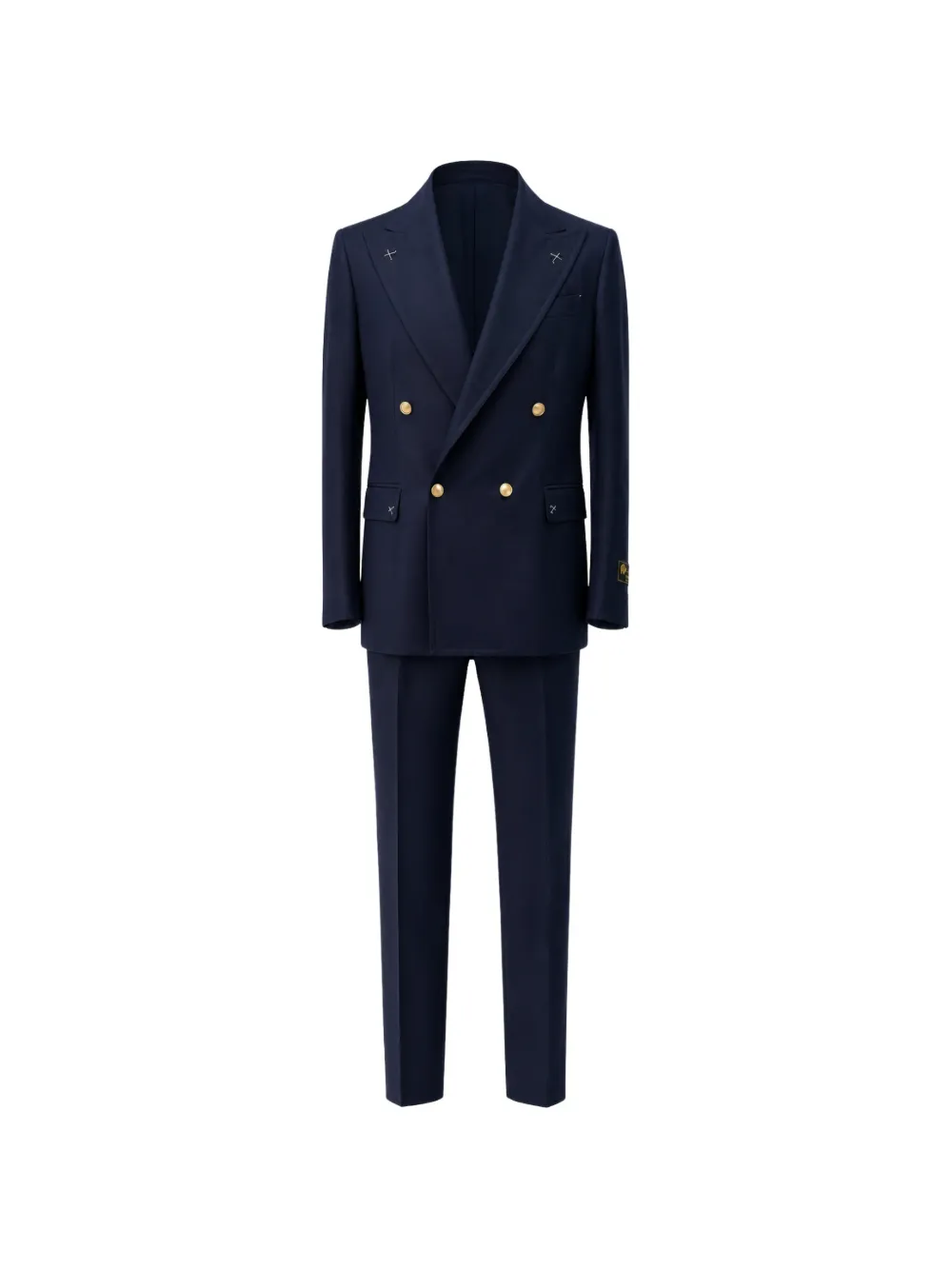 FRANZESE COLLECTION Rolls Royce double-breasted wool suit - Blu