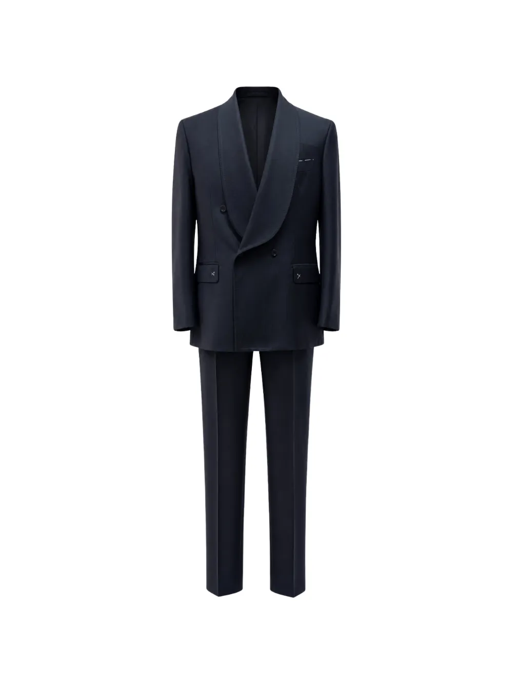 FRANZESE COLLECTION Montecarlo Casino herringbone suit - Blu