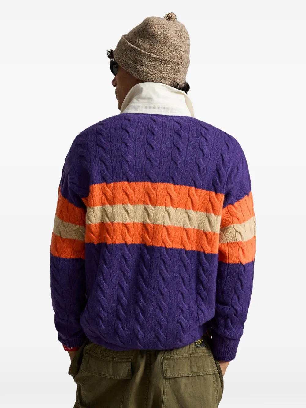 Polo Ralph Lauren Ruimvallende trui Paars