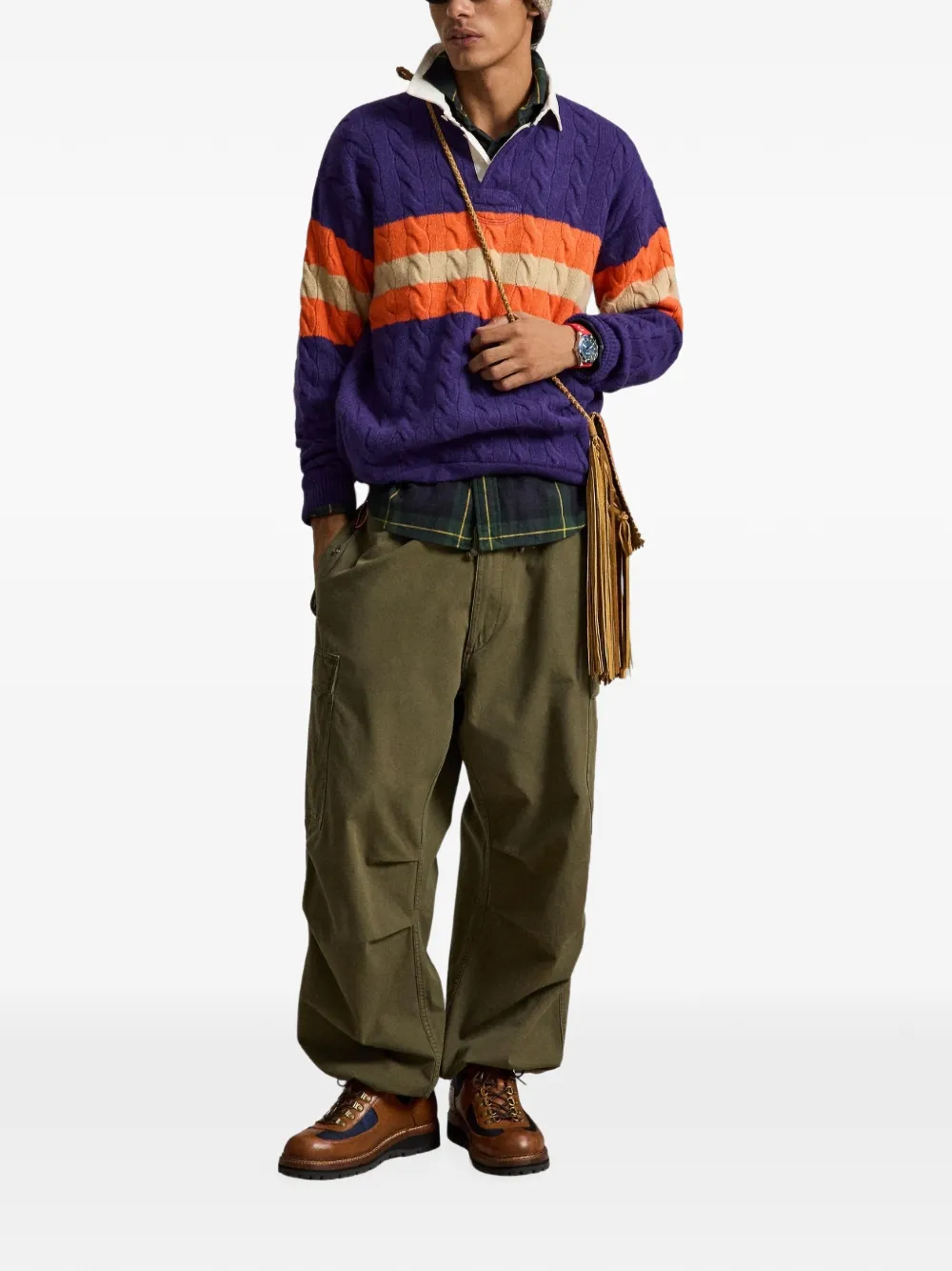 Polo Ralph Lauren Ruimvallende trui Paars
