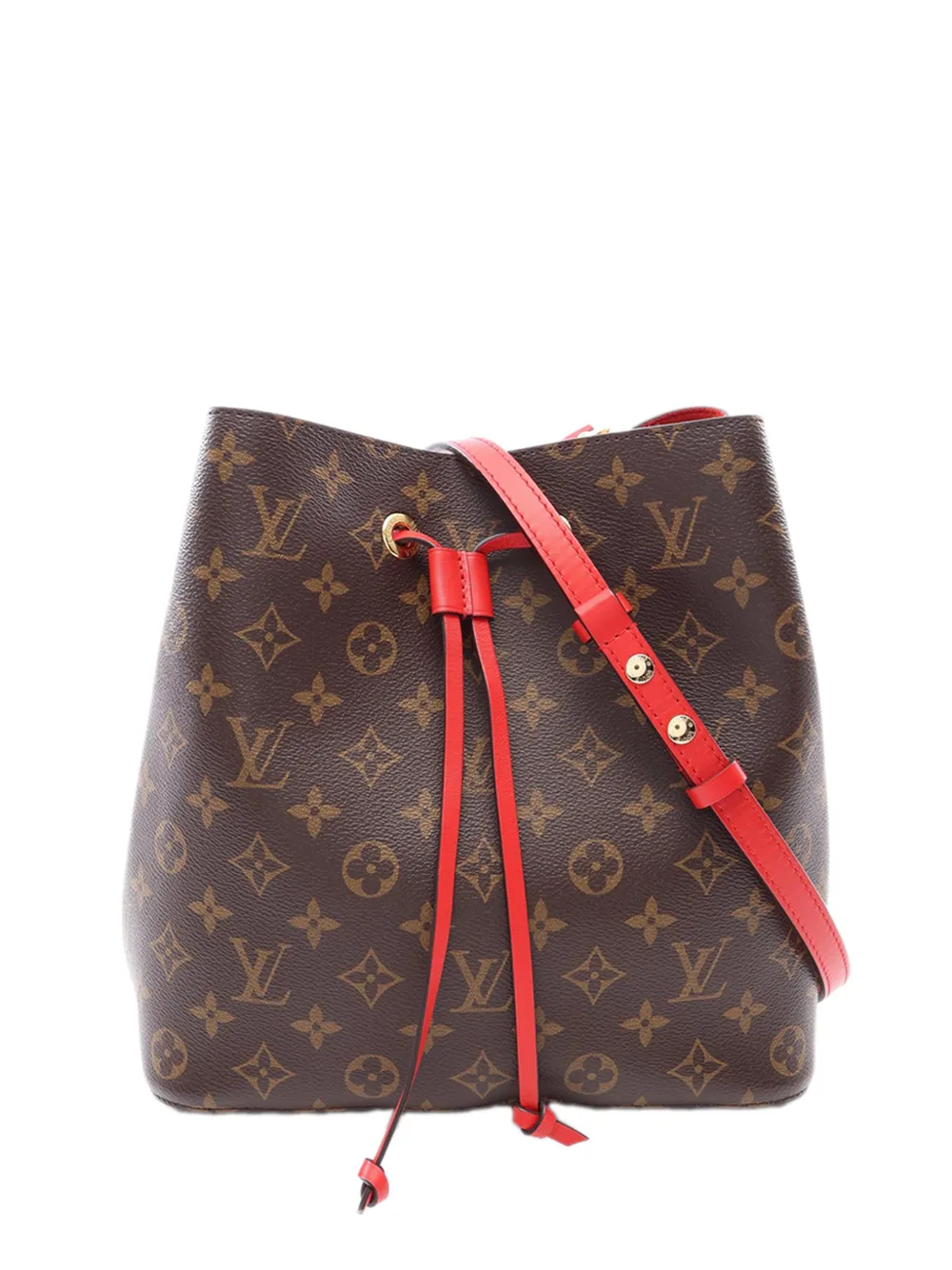 Louis Vuitton Pre-Owned 2019 Monogram Neonoe MM bucket bag - Marrone