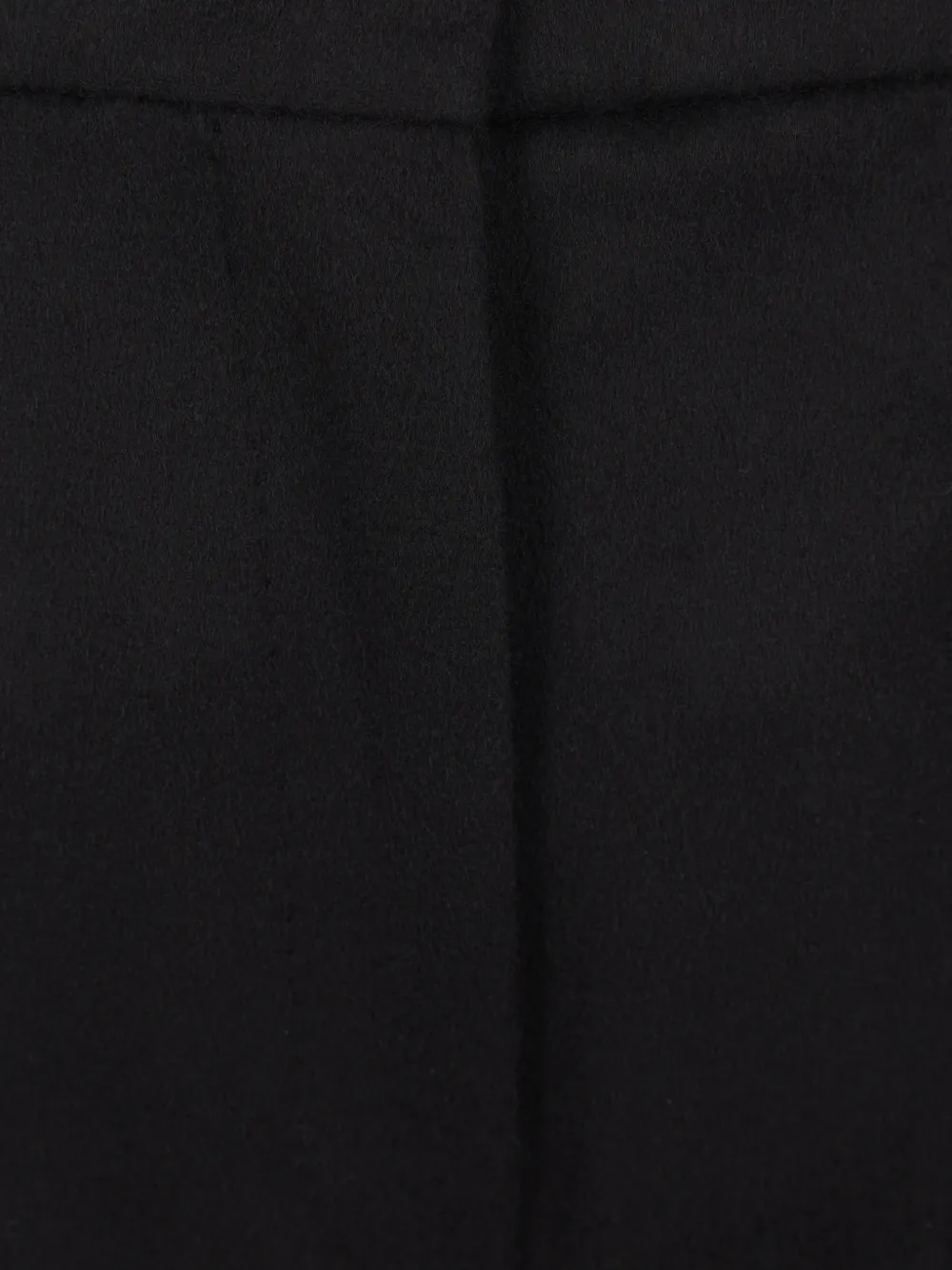Max Mara pleated virgin wool trousers Zwart