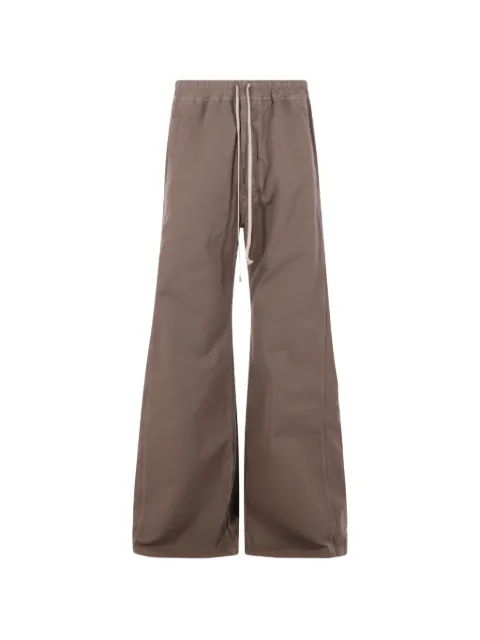 Rick Owens DRKSHDW pantalones anchos Pusher con cordón