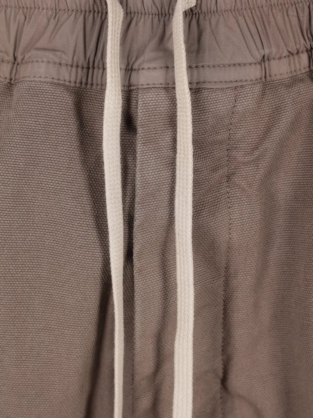 Rick Owens DRKSHDW Pusher broek met wijde pijpen en trekkoordtaille Bruin