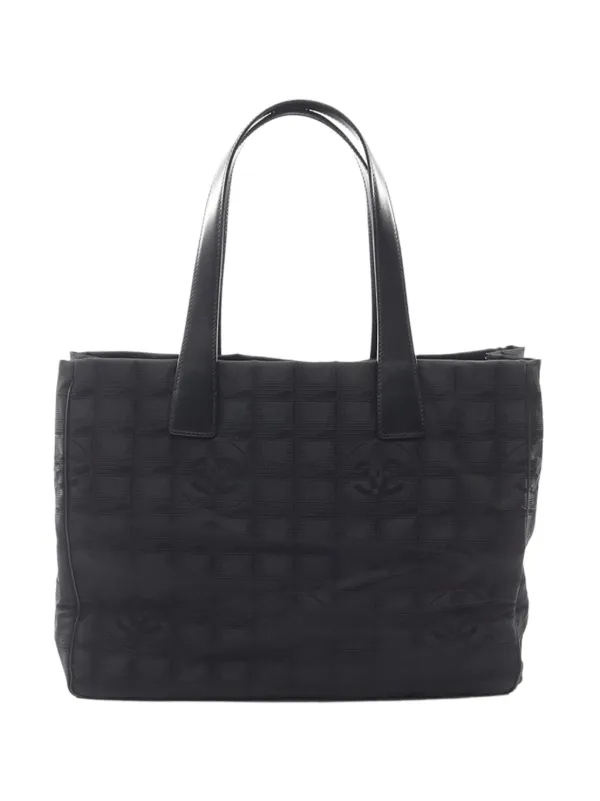 CHANEL Pre-Owned 2004-2005 ニュー トラベル ライン ナイロン トート