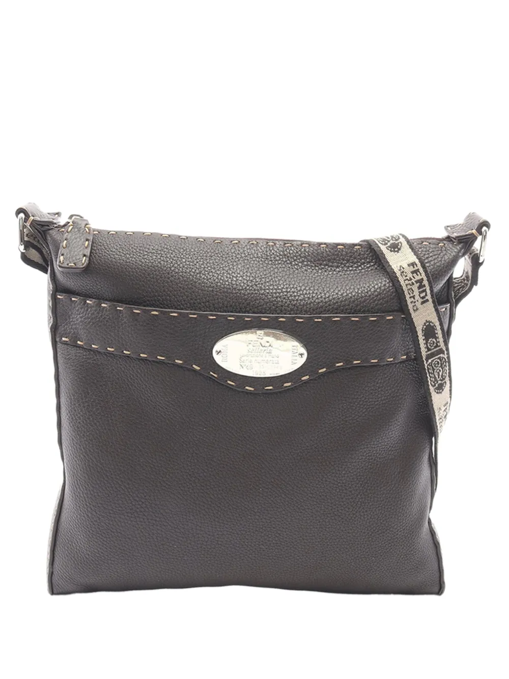 Fendi Pre-Owned 2000-2010 Selleria crossbody bag - Marrone