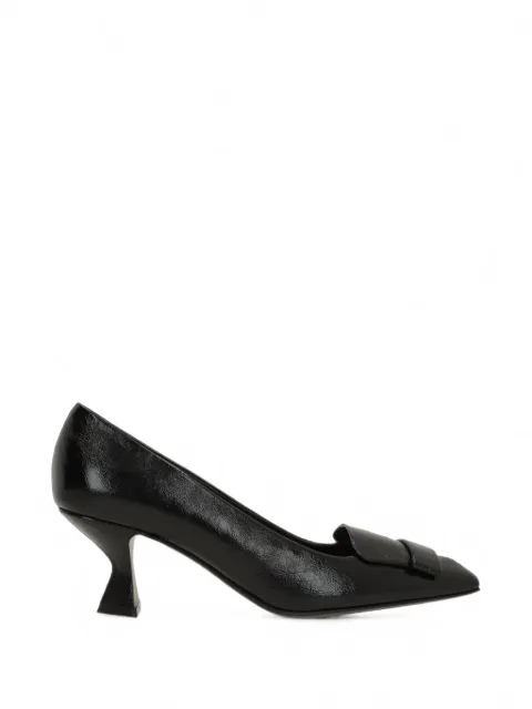 Sergio Rossi SR1 Sculpt square-toe pumps