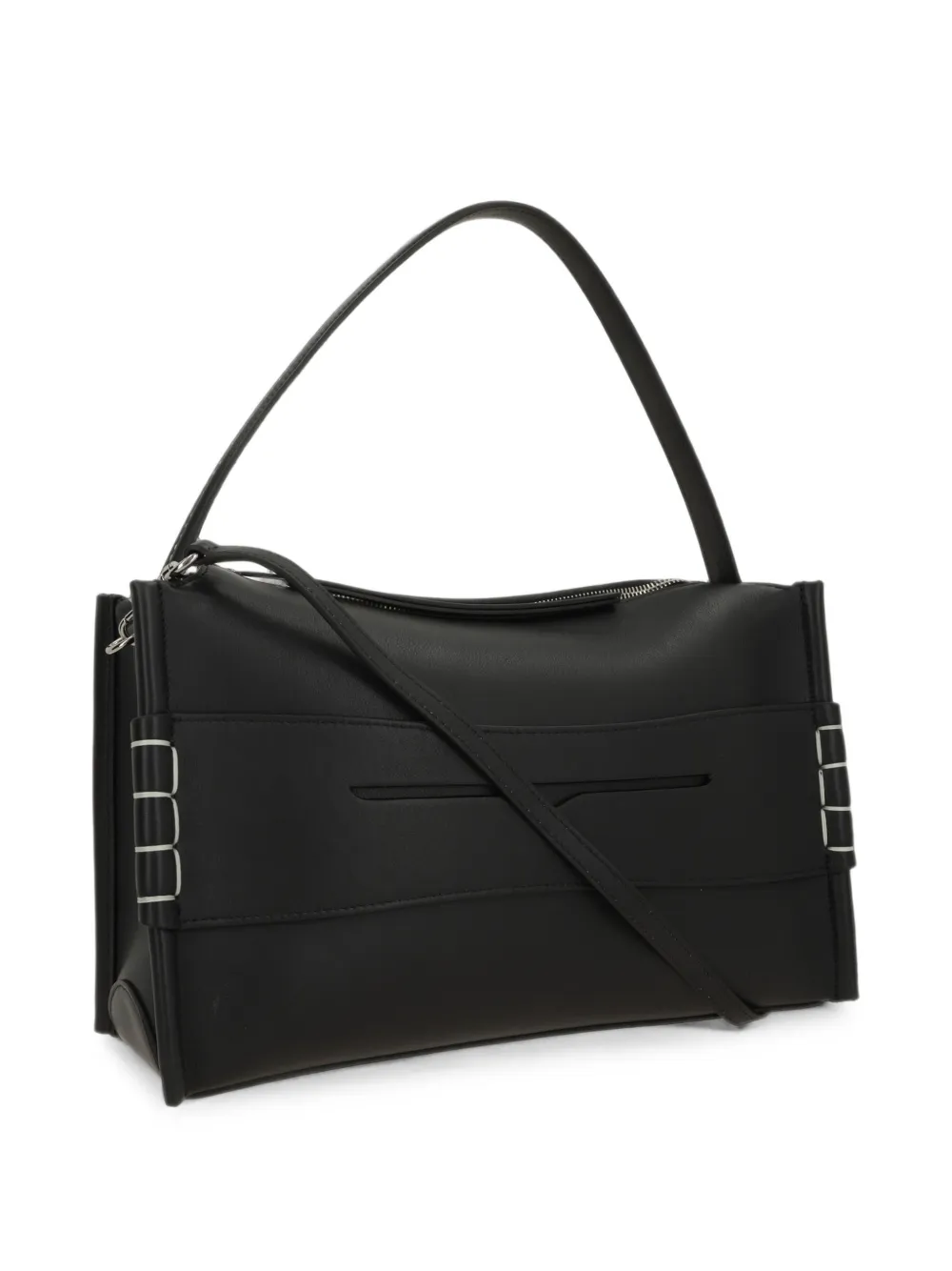 JW Anderson Schoudertas met contrasterende stiksels Zwart