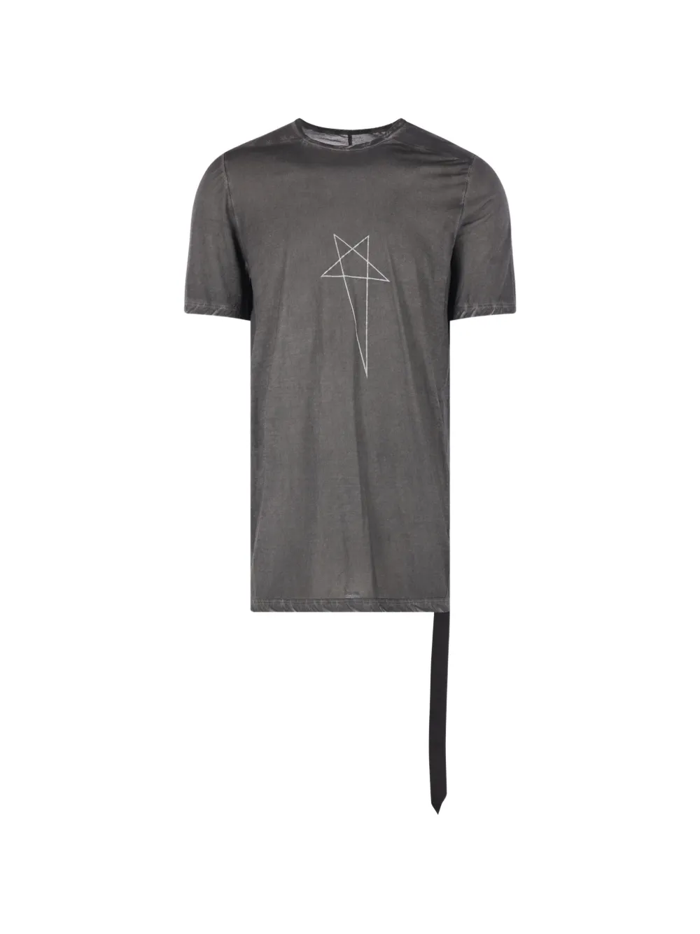 Rick Owens DRKSHDW Level T strap-detail T-shirt