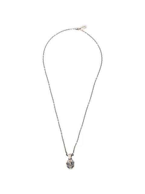 Yohji Yamamoto skull-pendant chain necklace