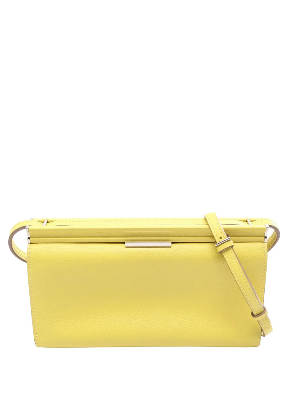 Hermès Pre-Owned 2019 Evercolor Clic H 21 crossbody bag - Gelb