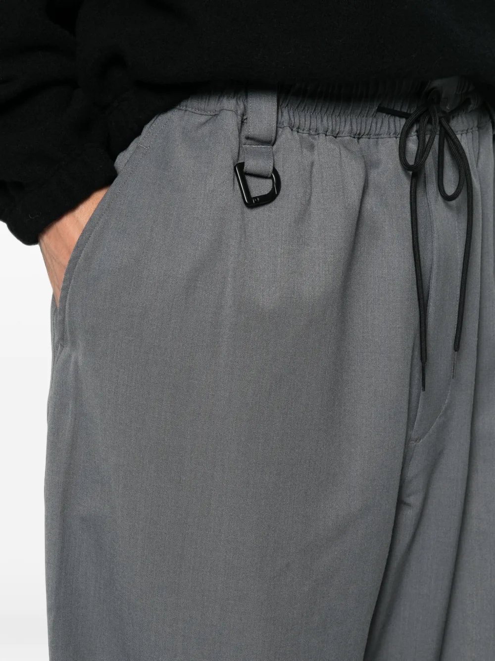 Y-3 x Yohji Yamamoto broek met trekkoord Grijs