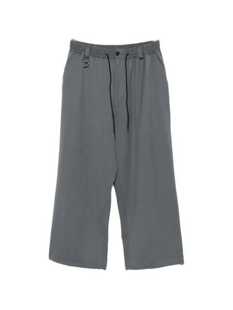 Y-3 x Yohji Yamamoto drawstring-waist trousers