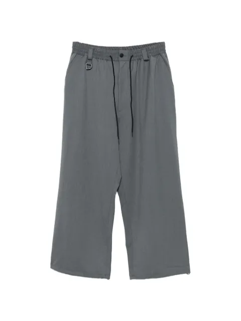 Y-3 x Yohji Yamamoto drawstring-waist trousers