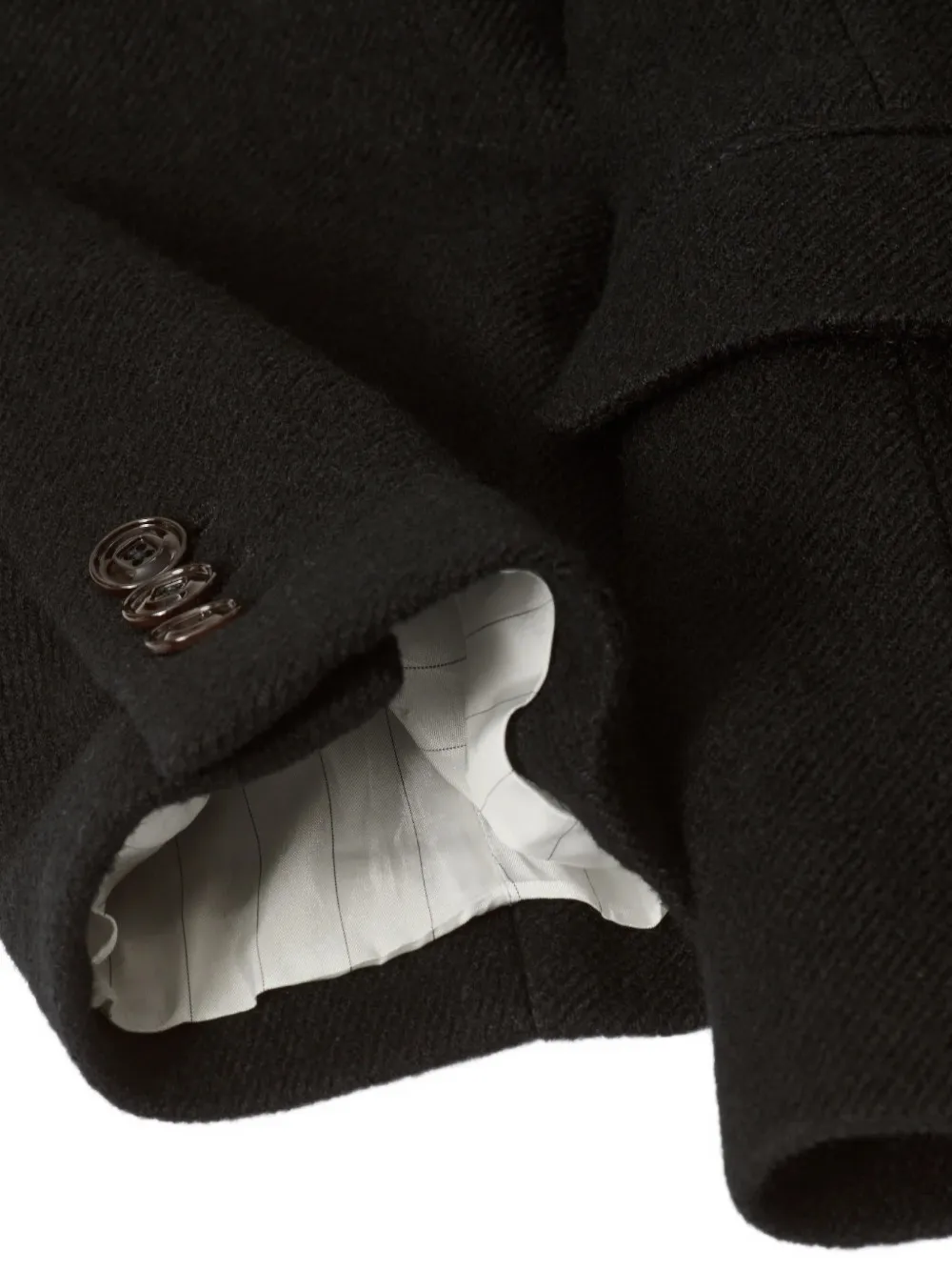 OUR LEGACY Halt blazer met dubbele rij knopen Zwart