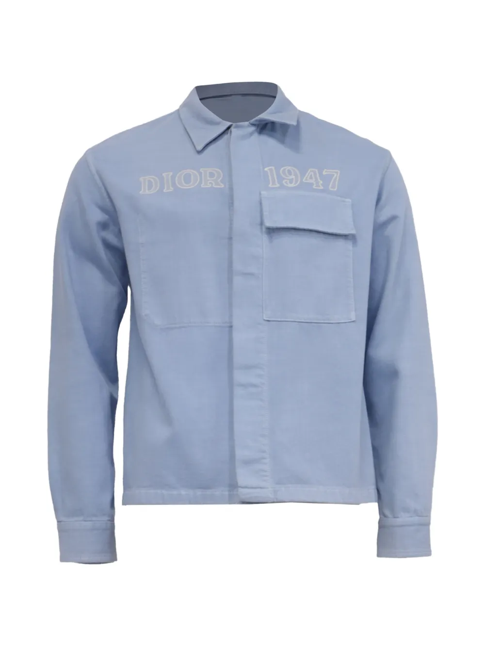 Christian Dior Pre-Owned Dior 1947 denim jacket - Blu