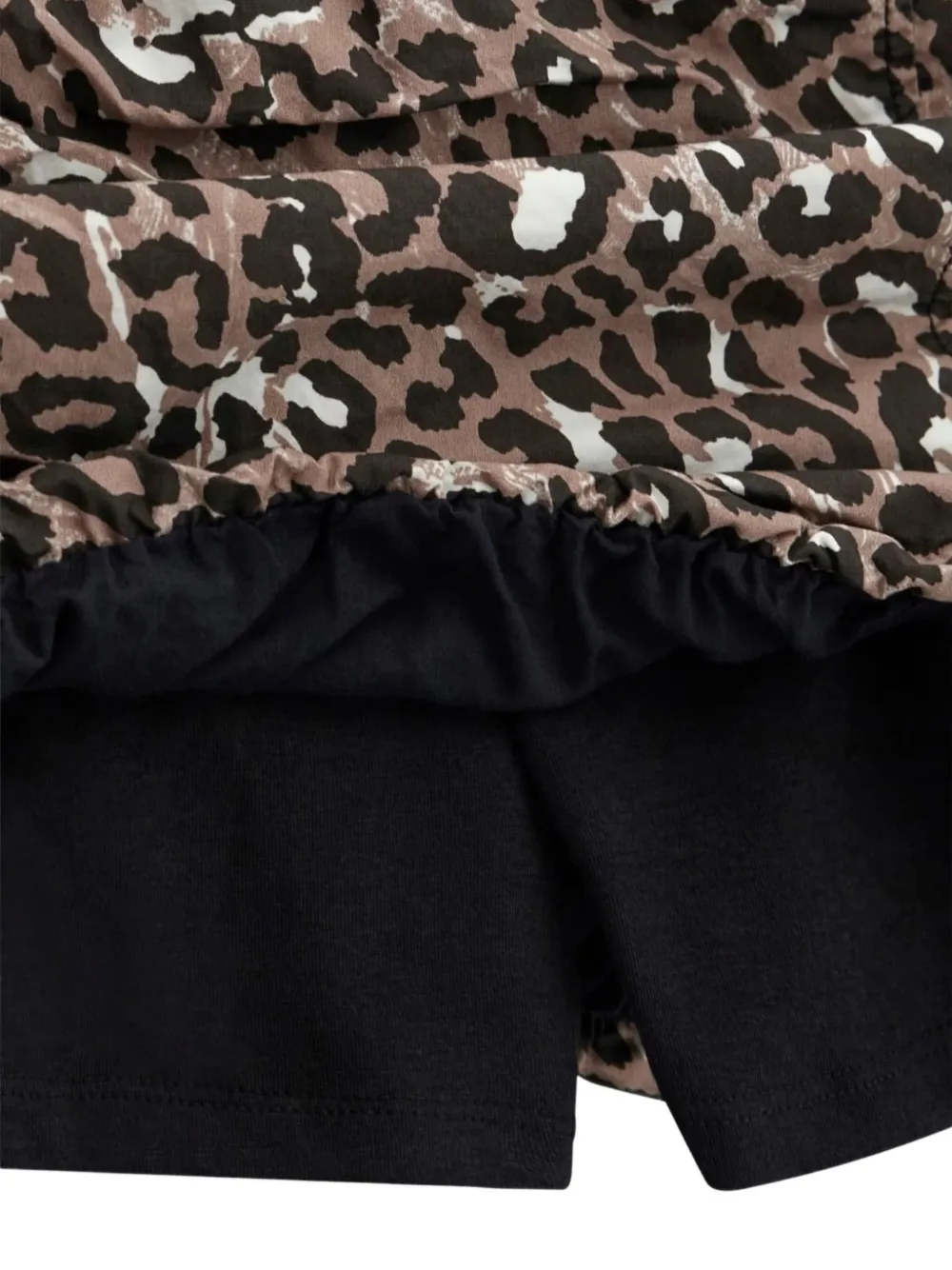 guess kids Rok met luipaardprint Bruin