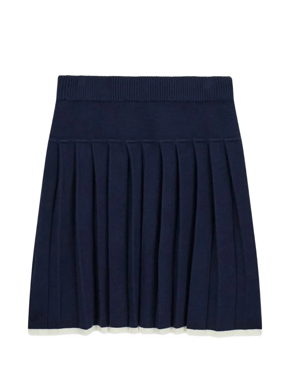 guess kids Trui en plooirok met geborduurd logo Blauw