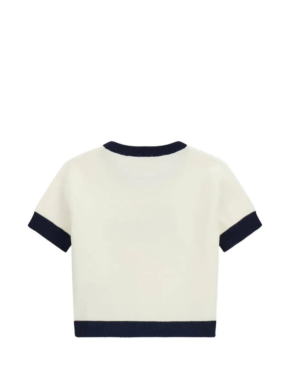guess kids Trui en plooirok met geborduurd logo Blauw