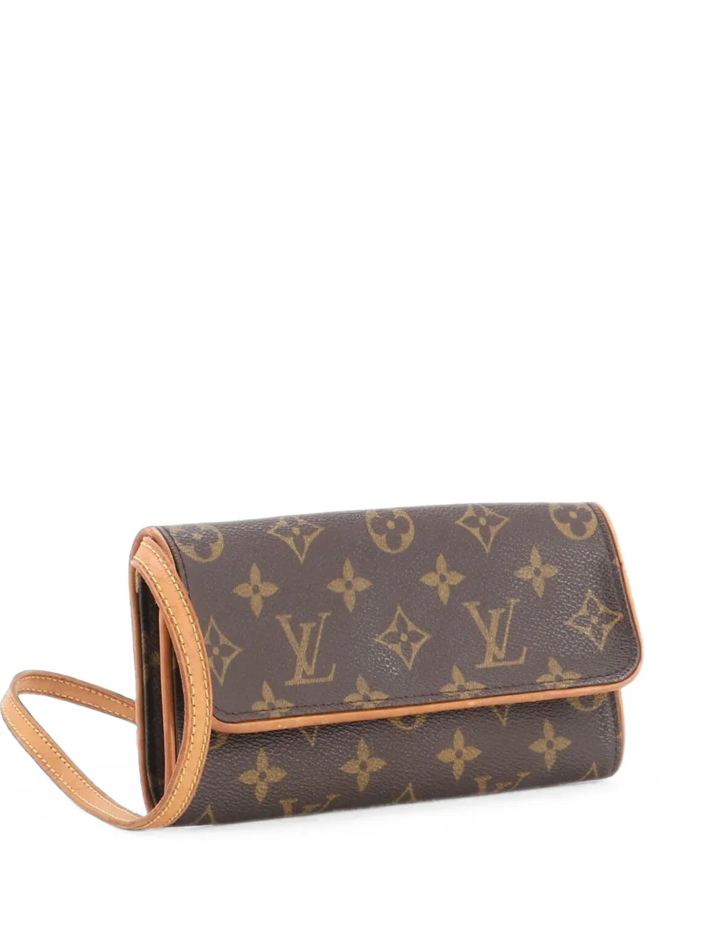 Louis Vuitton Pre-Owned Twin Handbag Monogram Canvas PM crossbody bag - Marrone