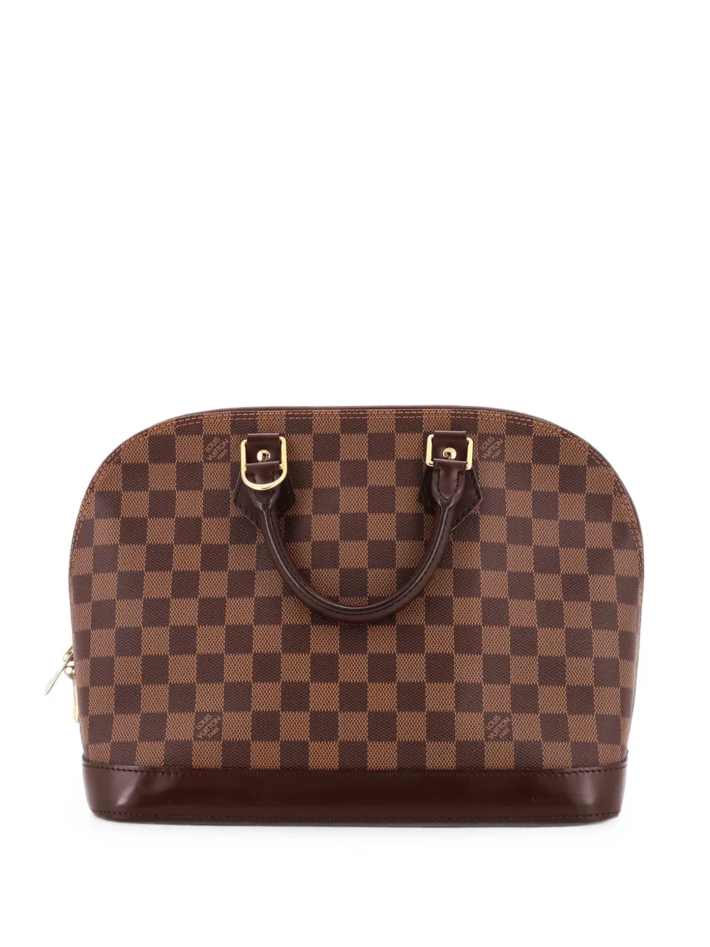 Louis Vuitton Pre-Owned Vintage Alma Handtasche PM Damier Satchel-Tasche - Braun