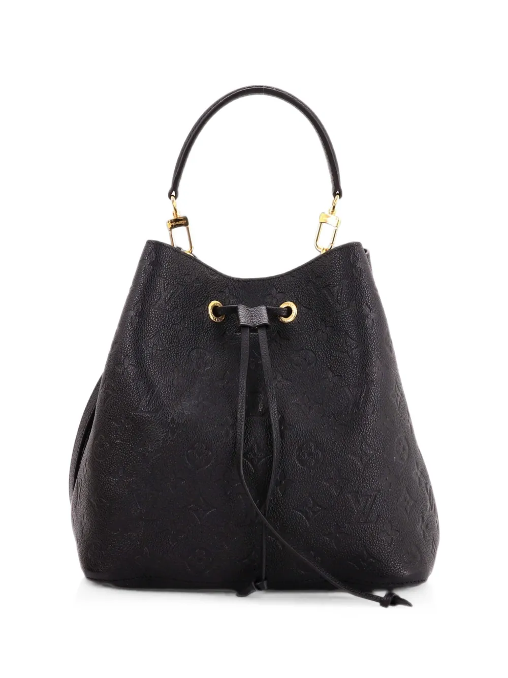 Louis Vuitton Pre-Owned Borsa a secchiello NeoNoe in pelle Empreinte con monogramma - Nero