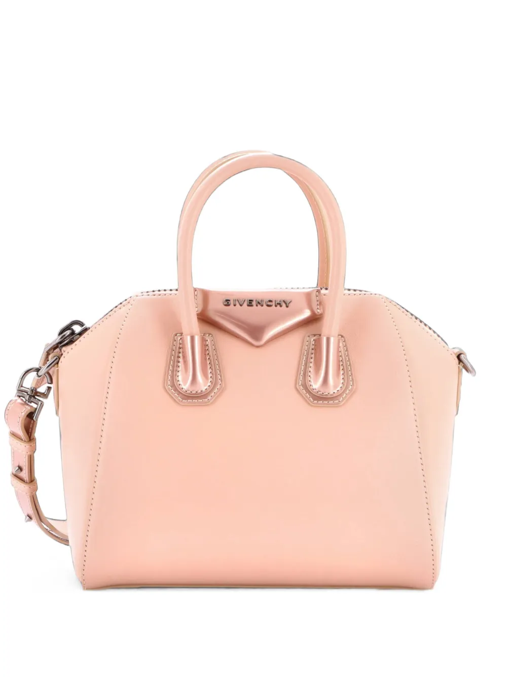 Givenchy Pre-Owned Antigona Bag Leather Mini crossbody bag - Rosa