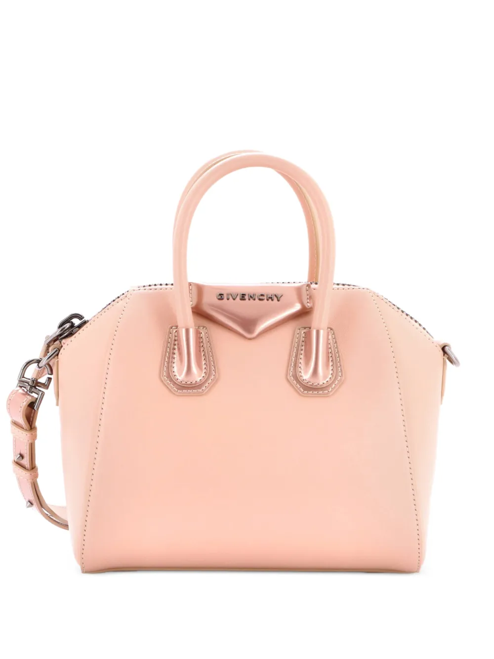 Givenchy Pre-Owned Antigona Bag Leather Mini crossbody bag - Rosa