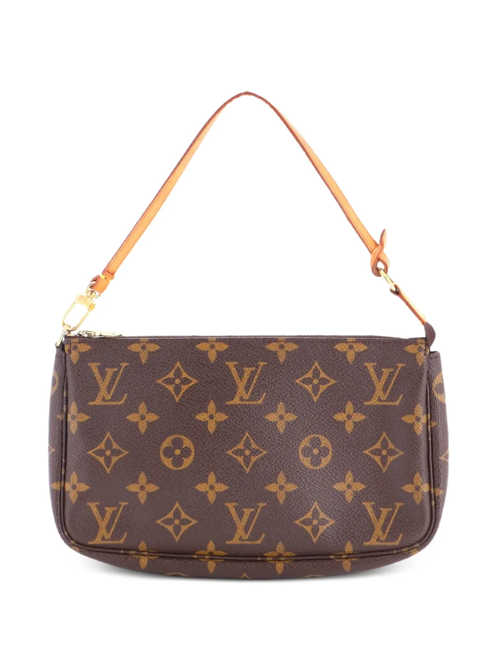 Louis Vuitton Pre-Owned Pochette Accessoires NM Monogram Canvas-Clutch - Braun