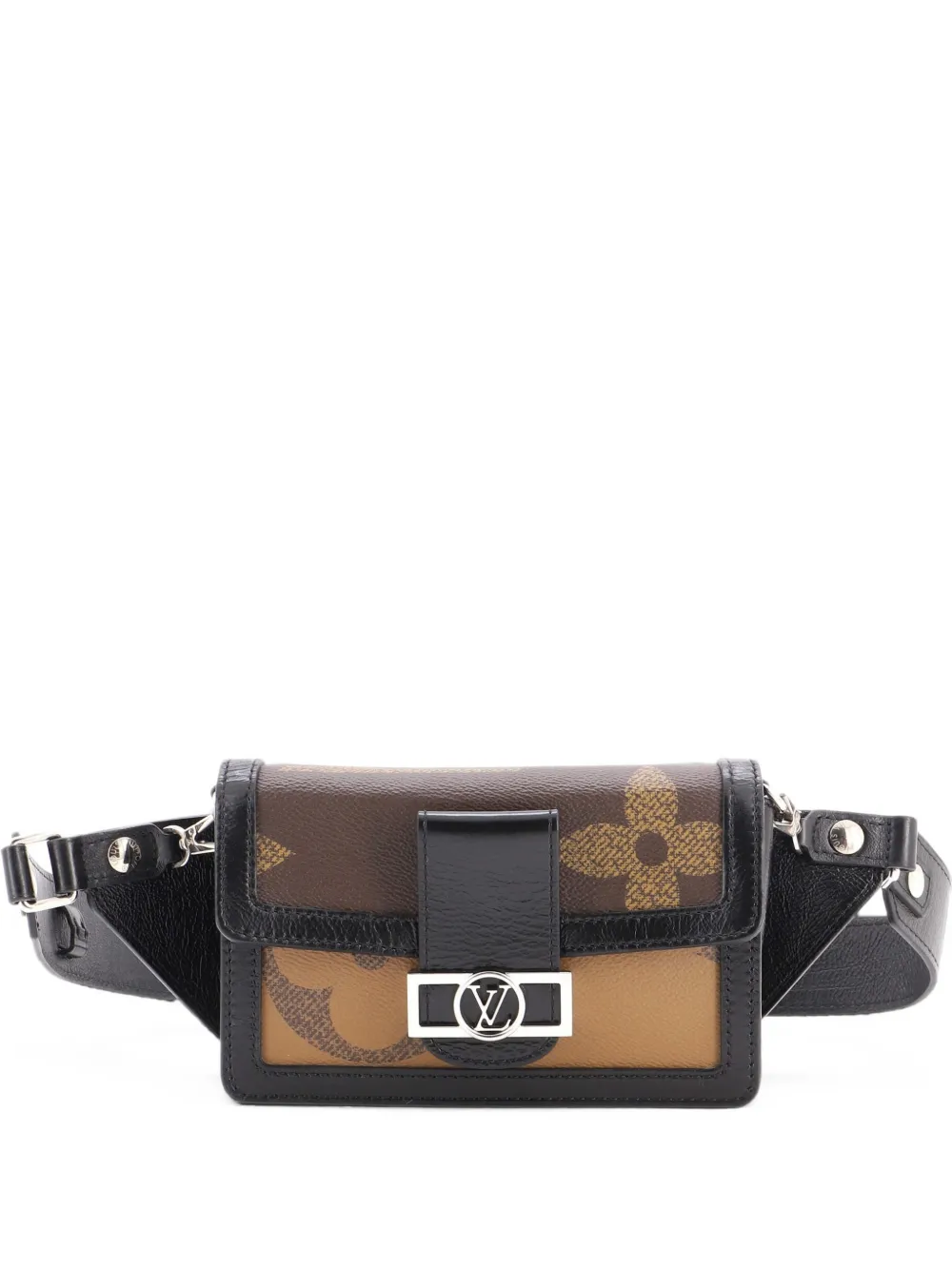 Louis Vuitton Pre-Owned Dauphine Bumbag Reverse Monogram Giant belt bag - Schwarz